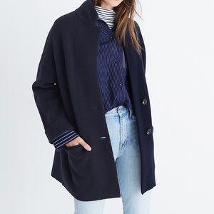 Madewell wool blazer sweater jacket